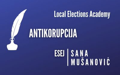 Esej na temu: „Antikorupcija“